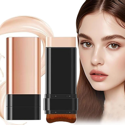 2 In 1- Luxury Flawless Korean Hydrating Lightweight Foundation (Long-Lasting & Waterproof) All Skin Types